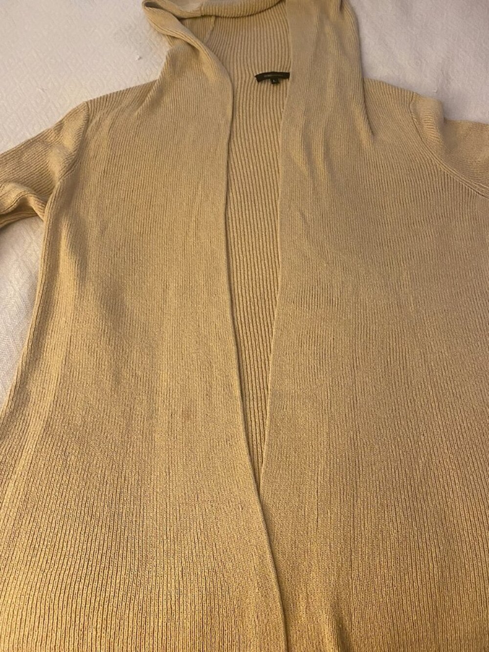 BCBG Hooded open Sweater size L